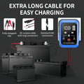 6v/12v charger, ase adapter cable, motorcycle/lawn mower battery charger, car battery charger, motorcycle charging