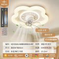 new full spectrum eye protection cream style 360° oscillating bedroom fan light with smart voice control