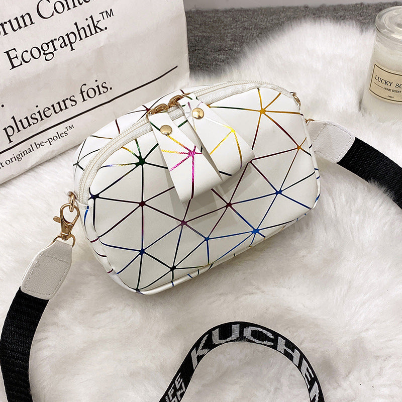 Girls cosmetic bag 2022ladies bag  bag women's bag printed wide shoulder strap small bag women's messenger bag