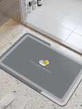 Distribute diatom mud absorbent mat bathroom floor mat toilet bathroom door step foot bath non-slipfor home