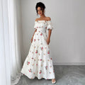 slimming square neck dress - elegant and flattering for curvy figures - new spring/summer/autumn french style