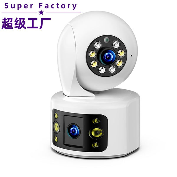 定制家用手机远程360无死角高清夜视室内iwif监控摄像头IPcamera