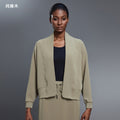 New arrivalstylishfashion shawl cardiganoutwear lazy styleeleganteasiest for matchcasual sports long sleevestopsd25138