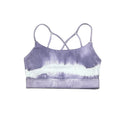 Ink wash print kids' yoga outfit set - girls' sports tank top & high-stretch, skin-friendly compression top