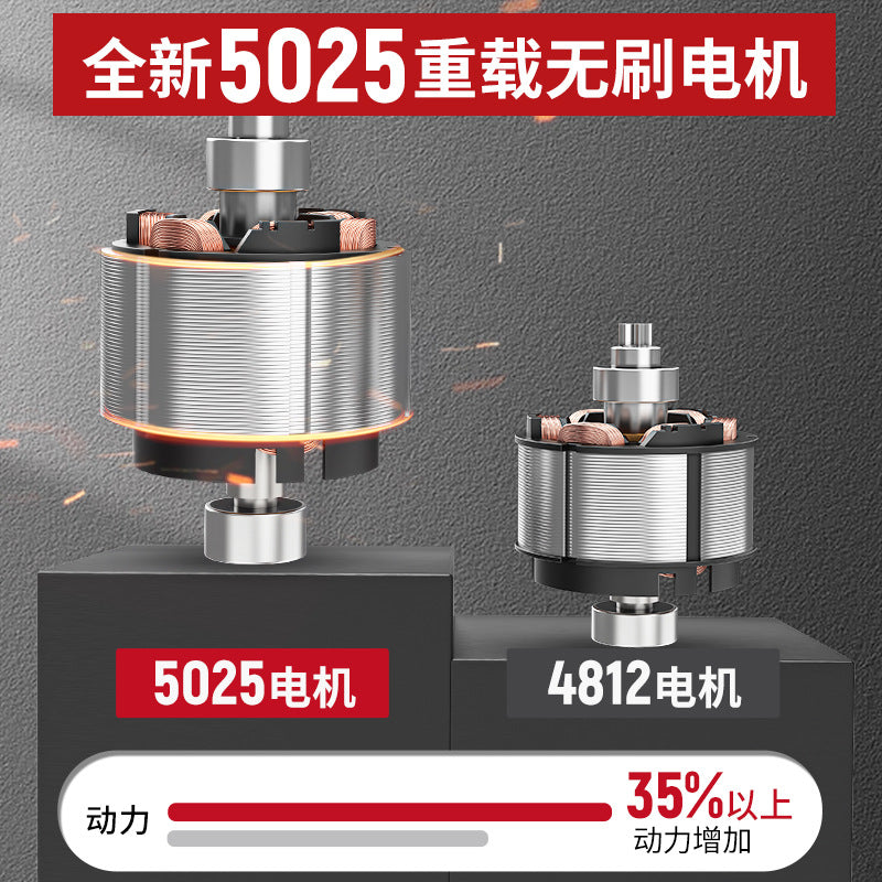 Nanwei brushless lithium electric hammer, pick, electric drill, three-purpose multi-function rechargeable power tool, wireless pulse electric drill