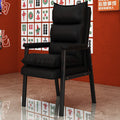 Mahjong chair chess and card room backrest plaid long sitting conference chair mahjong house home office chair special for playing mahjong
