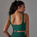 Multi-organ jacquard seamless yoga wear sexy back sports bra topsbubble wrap push-up running fitness vest
