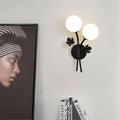 Artistic bedside wall lamp staircase balcony led wall sconce bedroom bedside light double head living room aisle room wall light