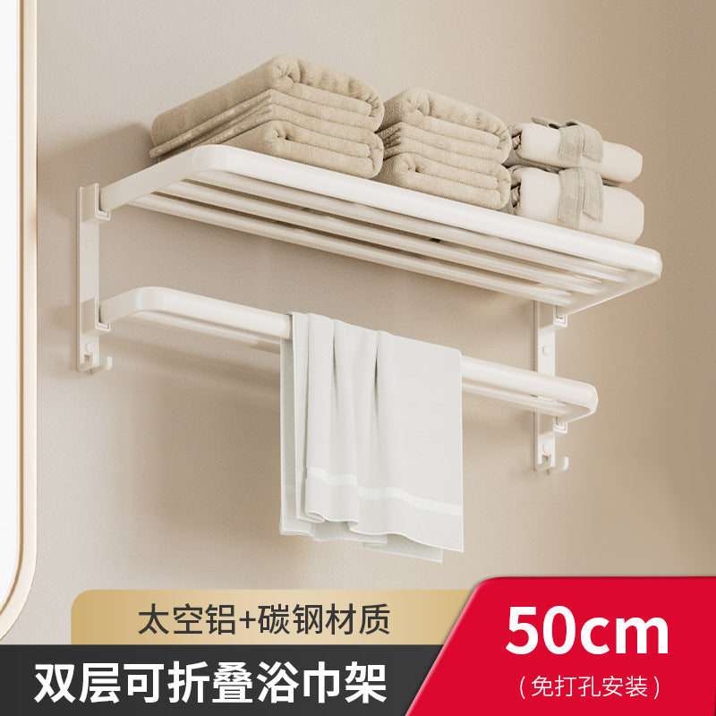 White bathroom triangular rack, no punching on the toilet wall, toilet corner basket storage, bathroom pendant set