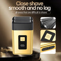 reciprocating double-blade electric shaver, portable, car-mounted, waterproof, menfor home, fast charging razor