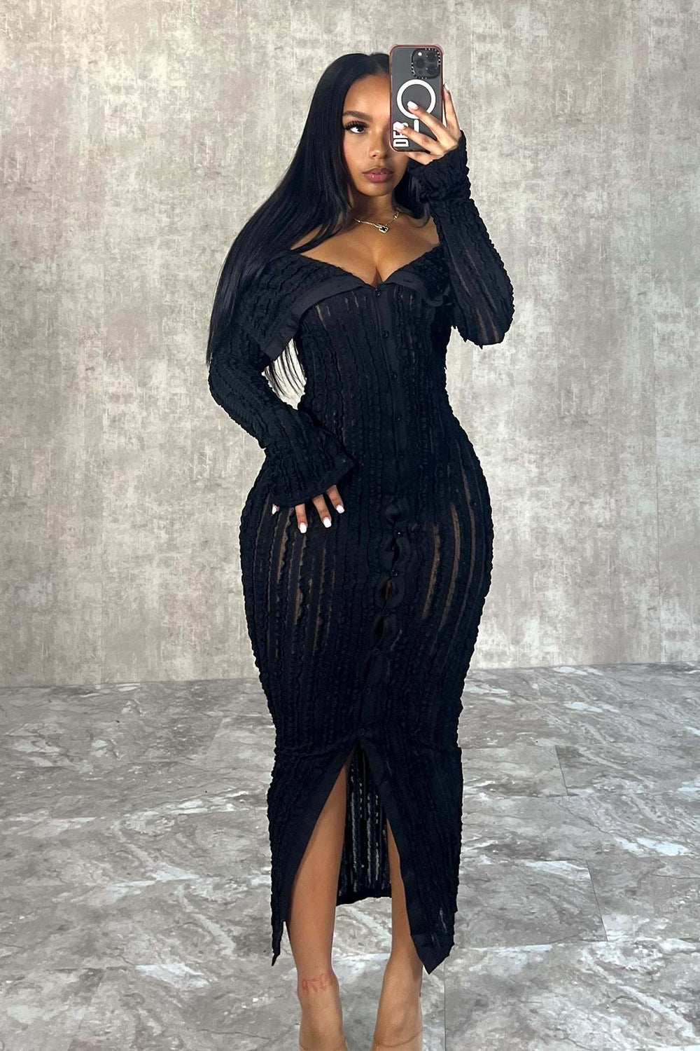 European and american style spring/summer new sexy one-shoulder collar bodycon dress with unique wave pattern long sleeve design