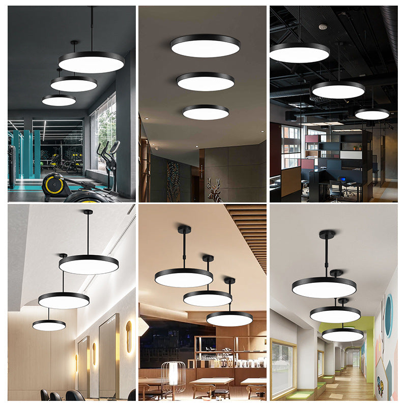Mahjong table extendable height adjustable pendant light - commercial grade, ultra-bright, ideal for mahjong parlors, offices, restaurants, and industrial style spaces