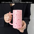 Cute ceramic mug cartoon ceramic cup high-value couple's drinking cup home breakfast cup - minor imperfections