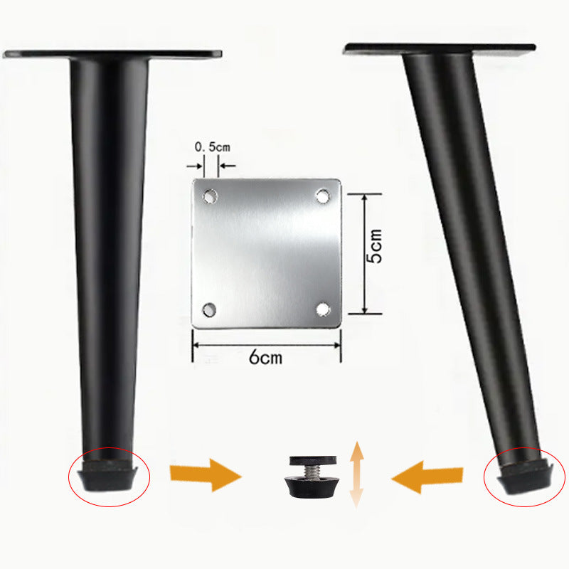Sofa leg support legs coffee table cabinet furniture metal feet bedside table tv cabinet bathroom cabinet feet adjustable bottom base