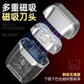 Electric mini portable shaver - home & car use, quick charge, men's razor, travel beard trimmer