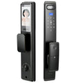 Smart lock for home use - waterproof fingerprint lock, smart door lock with palm vein recognition, face recognition, video intercom, and electronic password lock