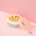 Babycare suction bowl - baby feeding plate, silicone baby food bowl, portable anti-tip utensils for infants and toddlers