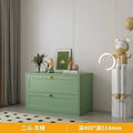 Iron chest of drawers bedroom storage cabinet living room side cabinet modern home steel storage drawer cabinet bedside cabinet