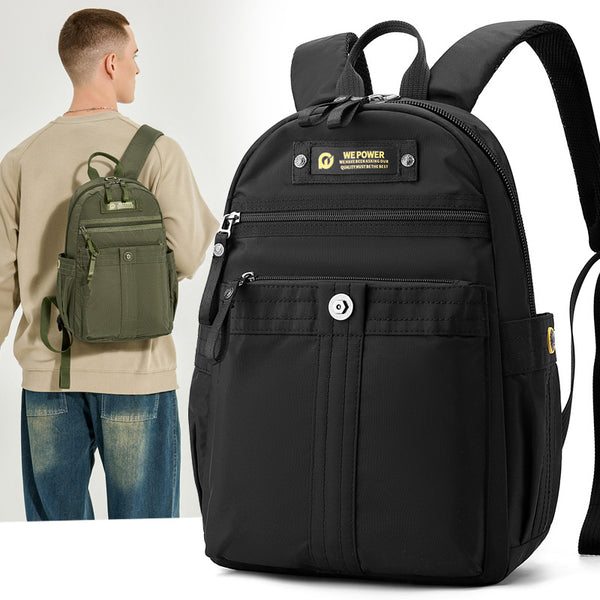 WEPOWER New Outdoor Commuter Backpack Men's Travel Backpack Casual Large Capacity Waterproof Backpack School Bag