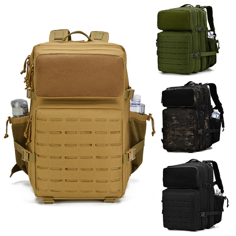 New Outdoor 3P Laser Tactical Backpack Men's Large Capacity Multifunctional Waterproof Backpack Camouflage Mountaineering Backpack