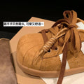 Best sellingeasiest for matchniche stylethick sole sneakers for women spring german training shoes 2026new arrivalhidden heelsportscasual bread shoes
