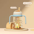 Big baby bottle 1-2-3 years old and above straw cup kids milk bottle ppsu resistant to falling personalized