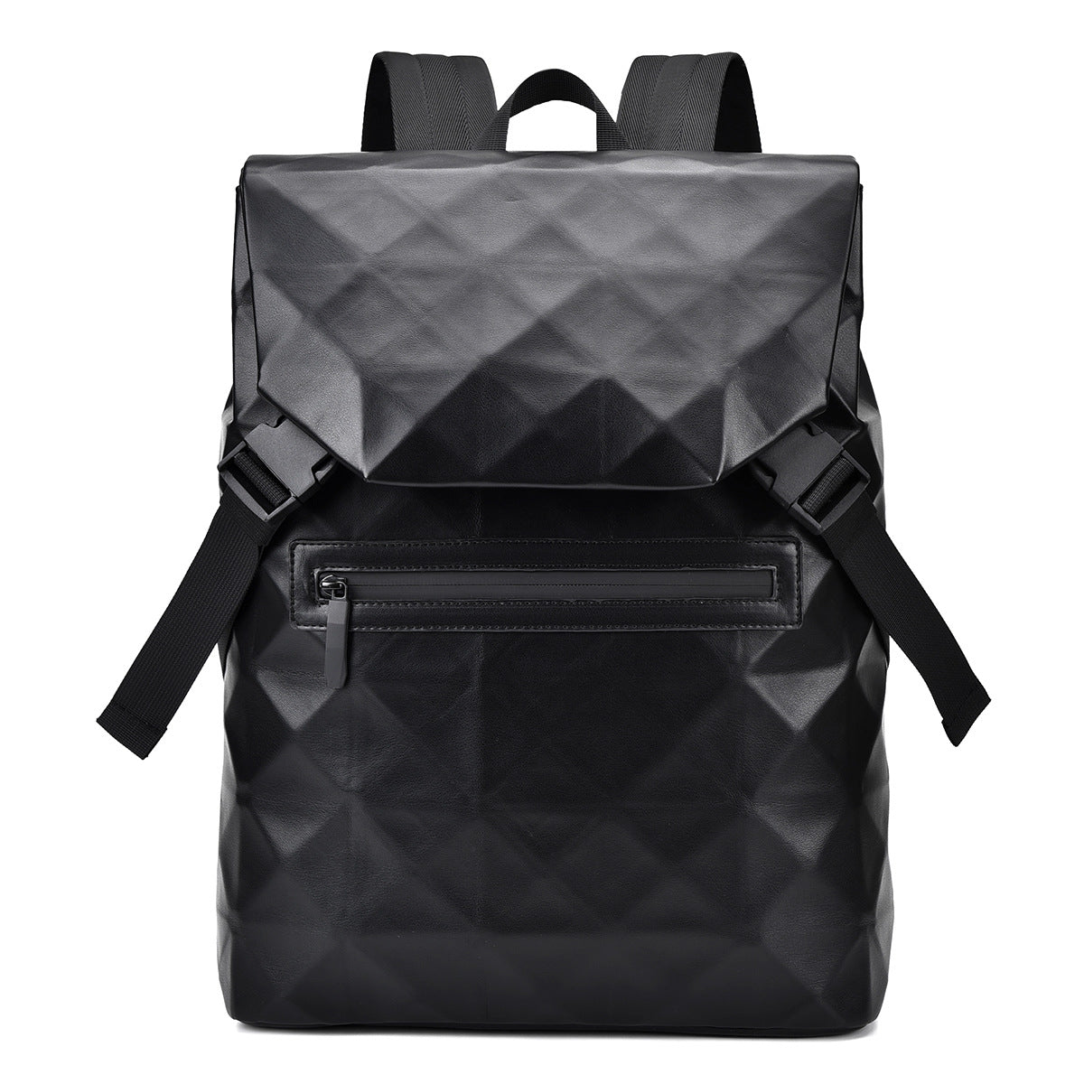 New rhombus men's casual backpack business commute large capacity travel fashion computer bag student schoolbag