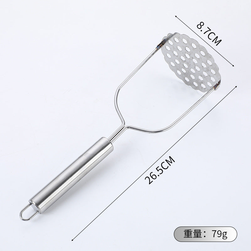 stainless steel mashed potato press manual mashed potato tool garlic press potato press kitchen food supplement gadget