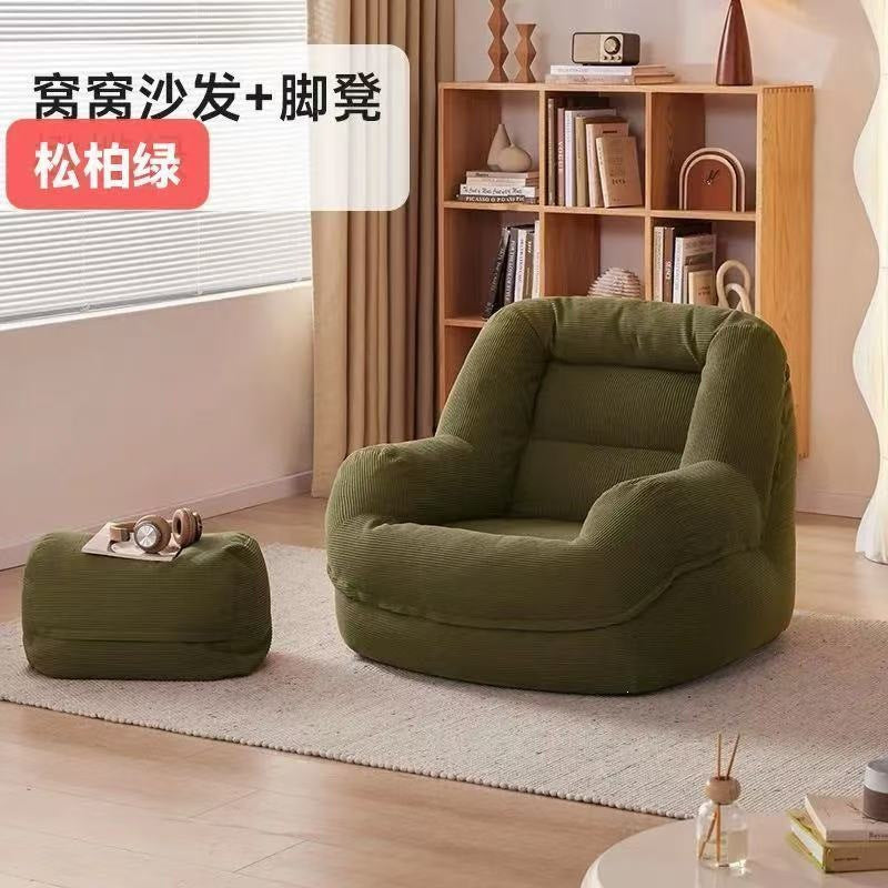 Balcony super comfortable lazy sofa chair chair human dog house small apartment lounge chair girl cute tatami small sofa