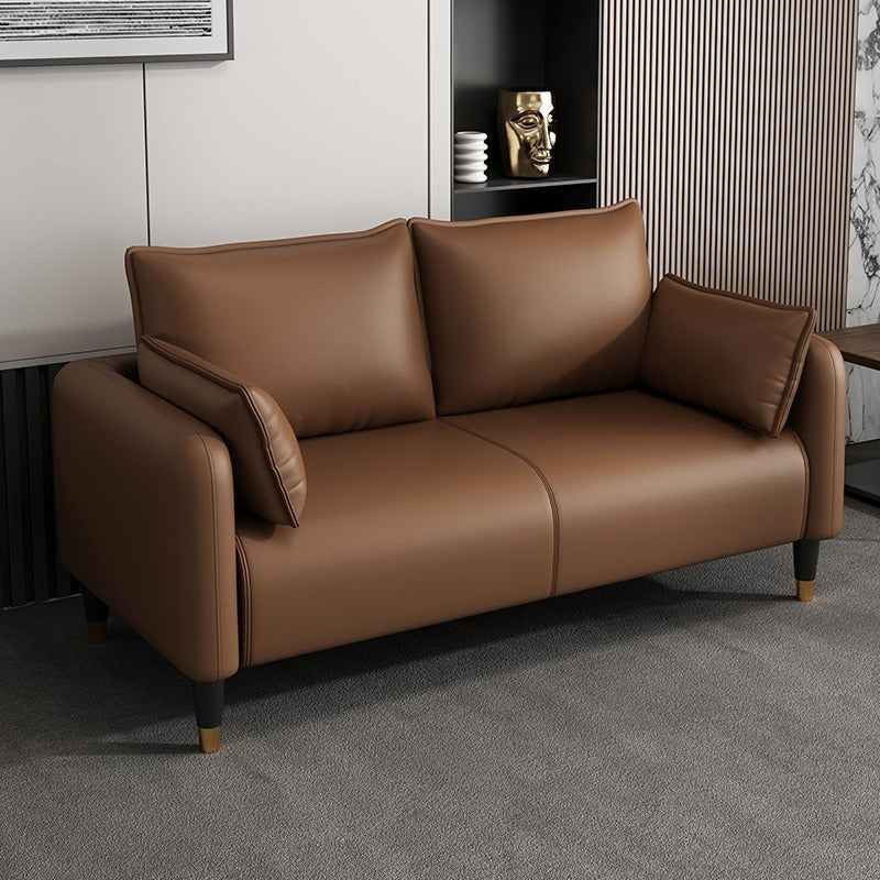 6 new living room sofa small apartment rental hotel apartment double three-person fabric small sofa clothing store