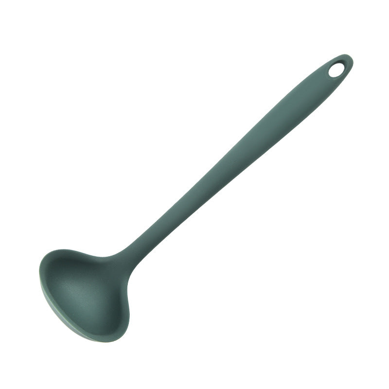 Cooking utensils, silicone spoons, all-inclusive spoons, household spoons, medium salad spoons for children