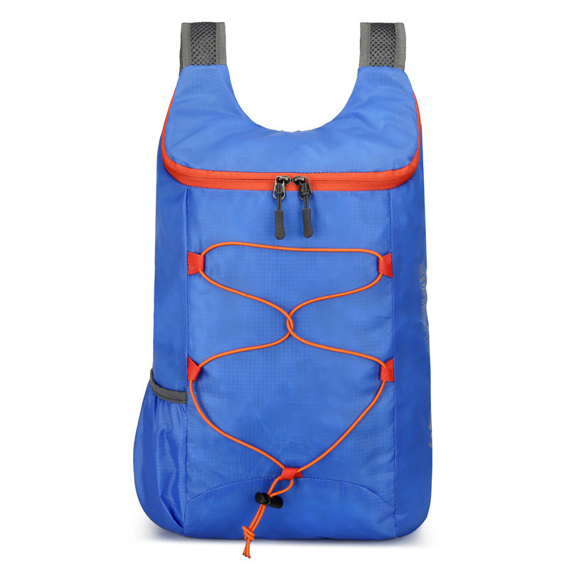Outdoor travel Oxford cloth backpack men's large capacity canvas schoolbag travel backpack women's leisure travel luggage