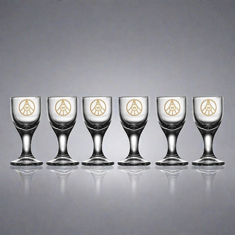 New chinoiserie gift box suit white wine glass wine set suit liquor glass glass wine jug small wine glass wine dispenser