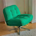 Dewey lingerg chair casual balcony living room rotate sofa chair designer creative popular green lazy sofa