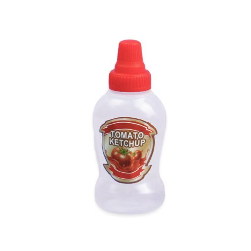 Mini sauce bottle plastic squeeze sauce bottle japanese style squeeze condiment bottle food grade portable soy sauce bottle cross-border