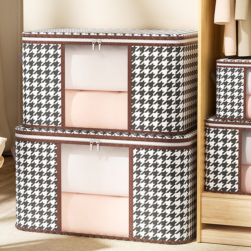 Home clothes storage box Foldable wardrobe quilt finishing box Moving small items Artifact daily necessities storage bag