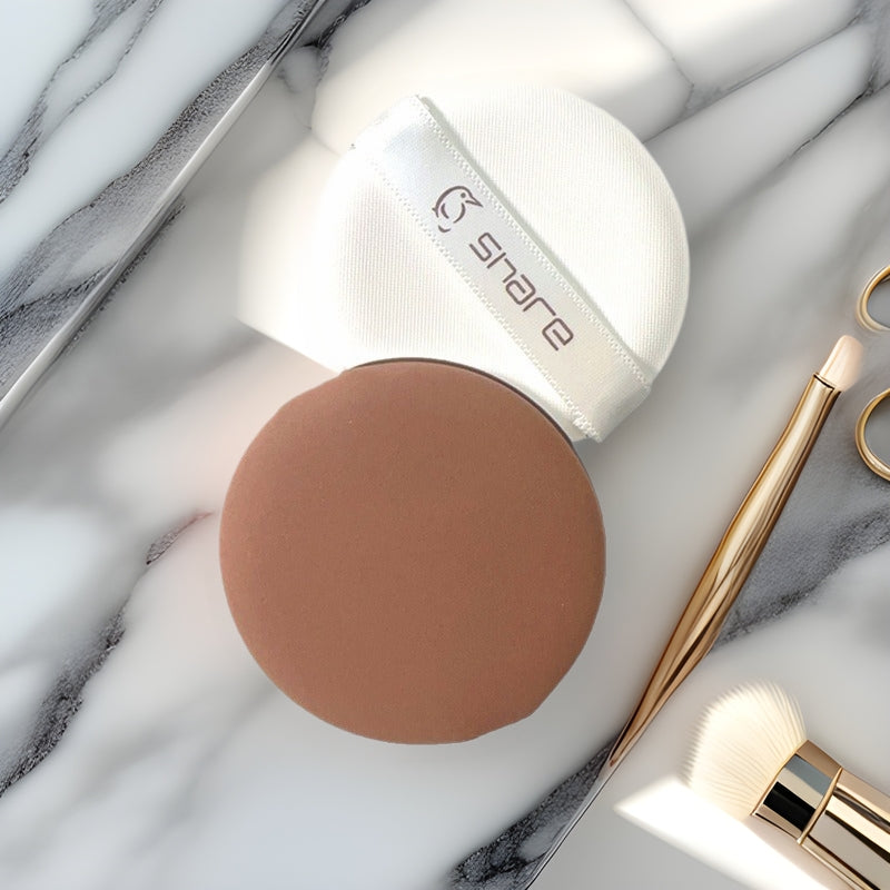 Keqi 2-pack air cushion puff, skin-friendly, soft and non-sticky powder puff, makeup puff, compliant beauty puff, cross-border