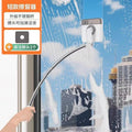 Window cleaning tool - household high-rise exterior window imitation arm curved glass squeegee - double-sided window cleaning tool