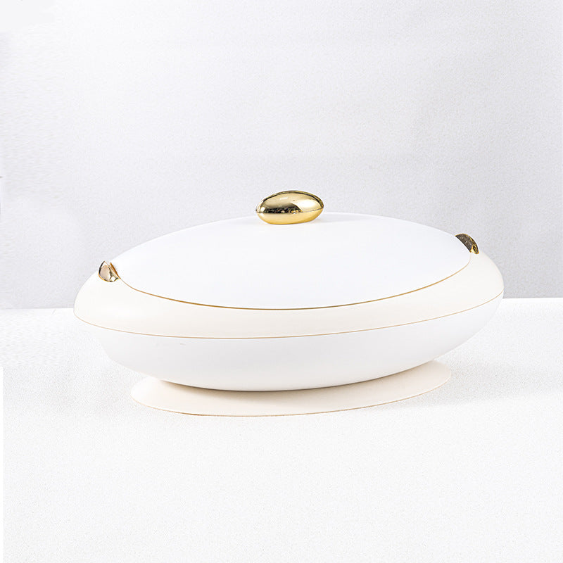 new arrival: european-style oval classic insulated lunch box - direct from the manufacturer