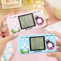 handheld tetris game console handle internet celebrity keychain backpack pendant supermarket grab machine gift