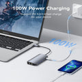 Type-c to hdmi converter usb3.0 gigabit network port nine-in-one u disk docking station mac notebook hub