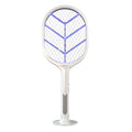 Electric mosquito swatter foldable mosquito killer lamp automatic mosquito trap home rechargeable lithium battery powerful 2-in-1 mosquito swatter fly swatter