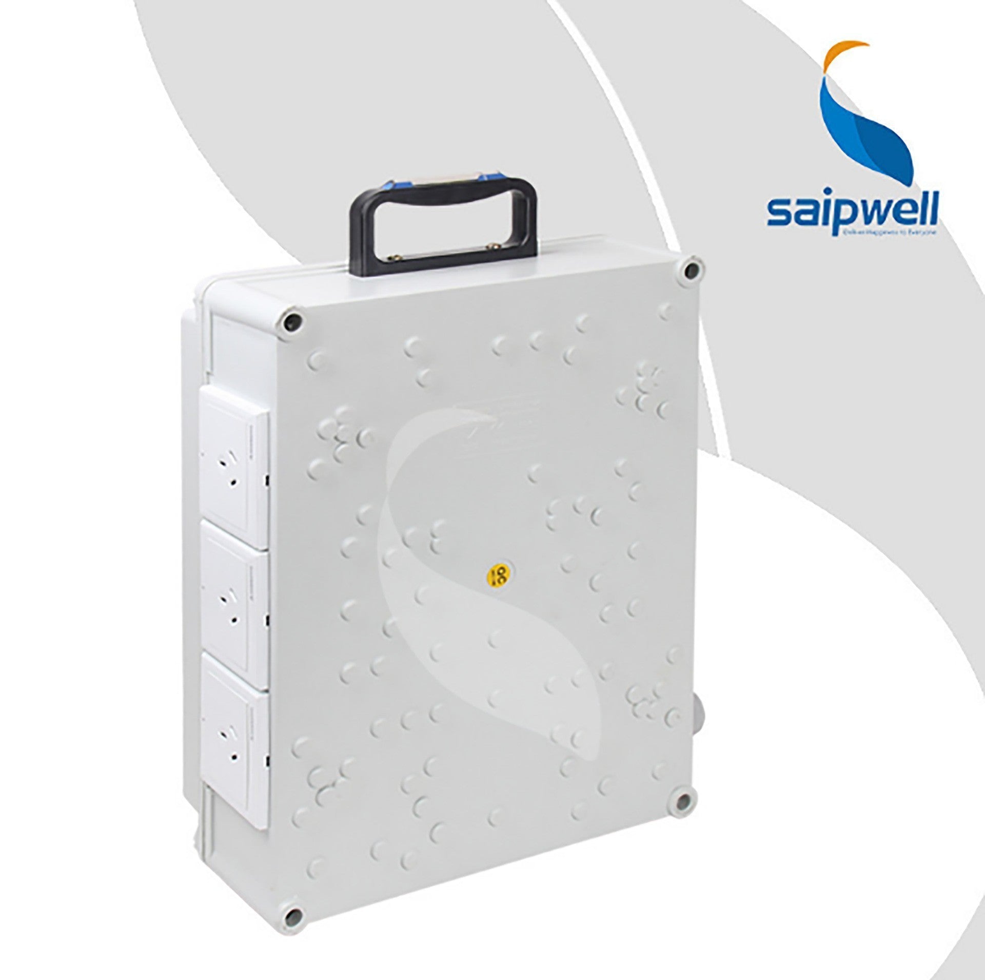 IP65 waterproof industrial socket box outdoor construction site temporary distribution box portable mobile electric box wall-mounted maintenance box