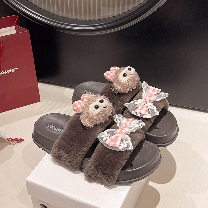 2025 fall/winter new collection: chanel-inspired chunky platform birkenstock-style sandals - retro casual beach shoes, slides, and warm outdoor footwear