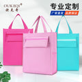 Elementary school student tutoring bag - large capacity, canvas tote, cartoon design, middle school student storage, waterproof handbag, book bag