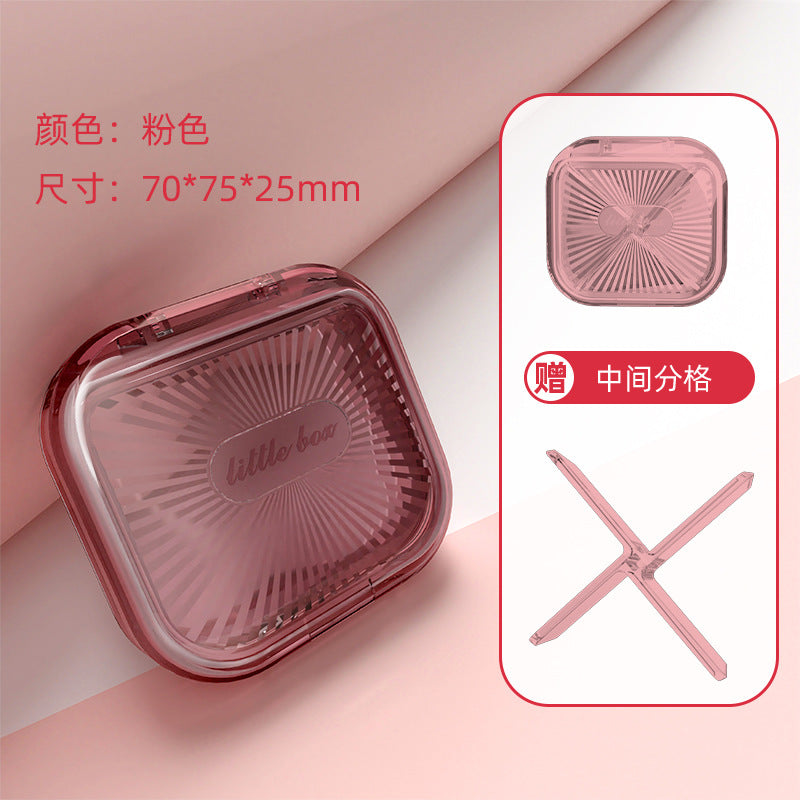 Xinle Factory Invisible Braces Box Orthodontic Retainer Storage Box Orthodontic Orthodontics Portable Storage Box