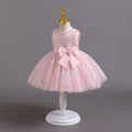 Wholesale newborn baby girl sequin butterfly wedding gown evening dress performance princess dress baby dress