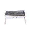 Bbq grill stainless steel bbq foldable grill rack skewers grill charcoal grill foldable grill portable