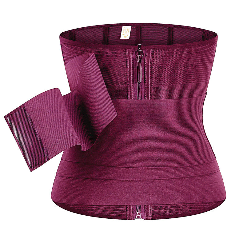 Thin detachable strap tight waist and abdominal belt women's corset belt abdominal belt sports fitness waist clip