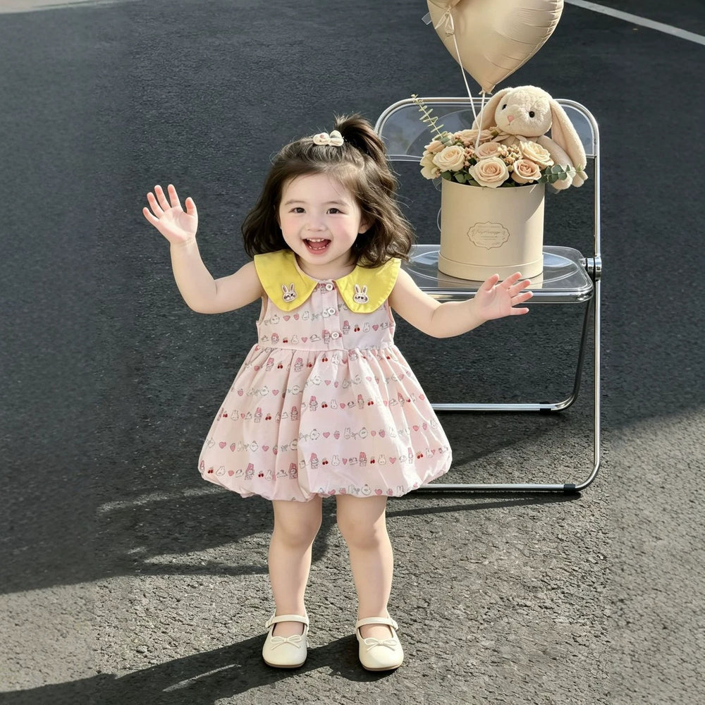 Summer girls' princess dress new summer clothes baby girl thin dress little girl sleeveless princess dress